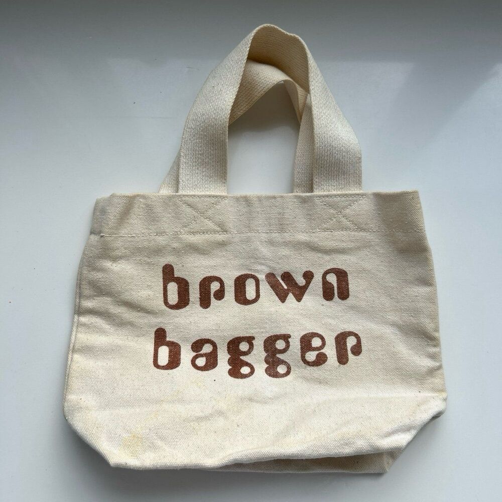 Vintage Tote Bag/ Lunch Bag/ Take away lunch